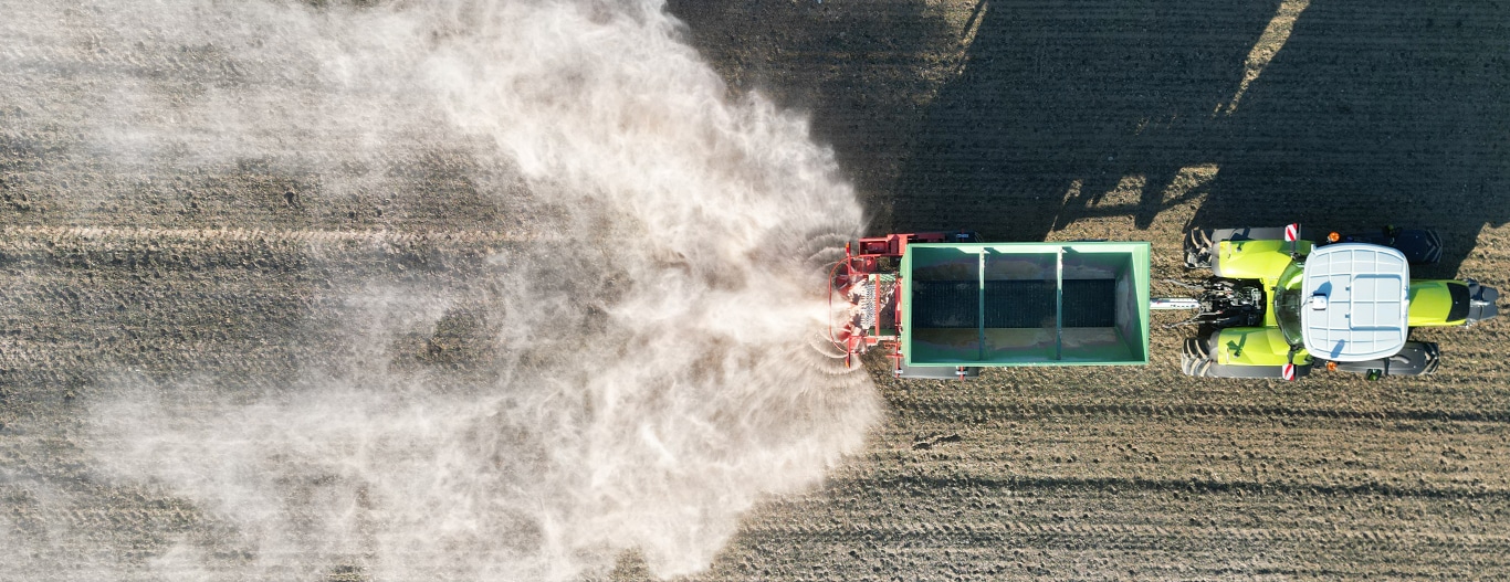 Kalk für die Landwirtschaft – Agrarprodukte von Calmit